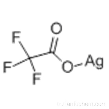 Asetik asit, 2,2,2-trifloro-, gümüş (1+) tuz CAS 2966-50-9